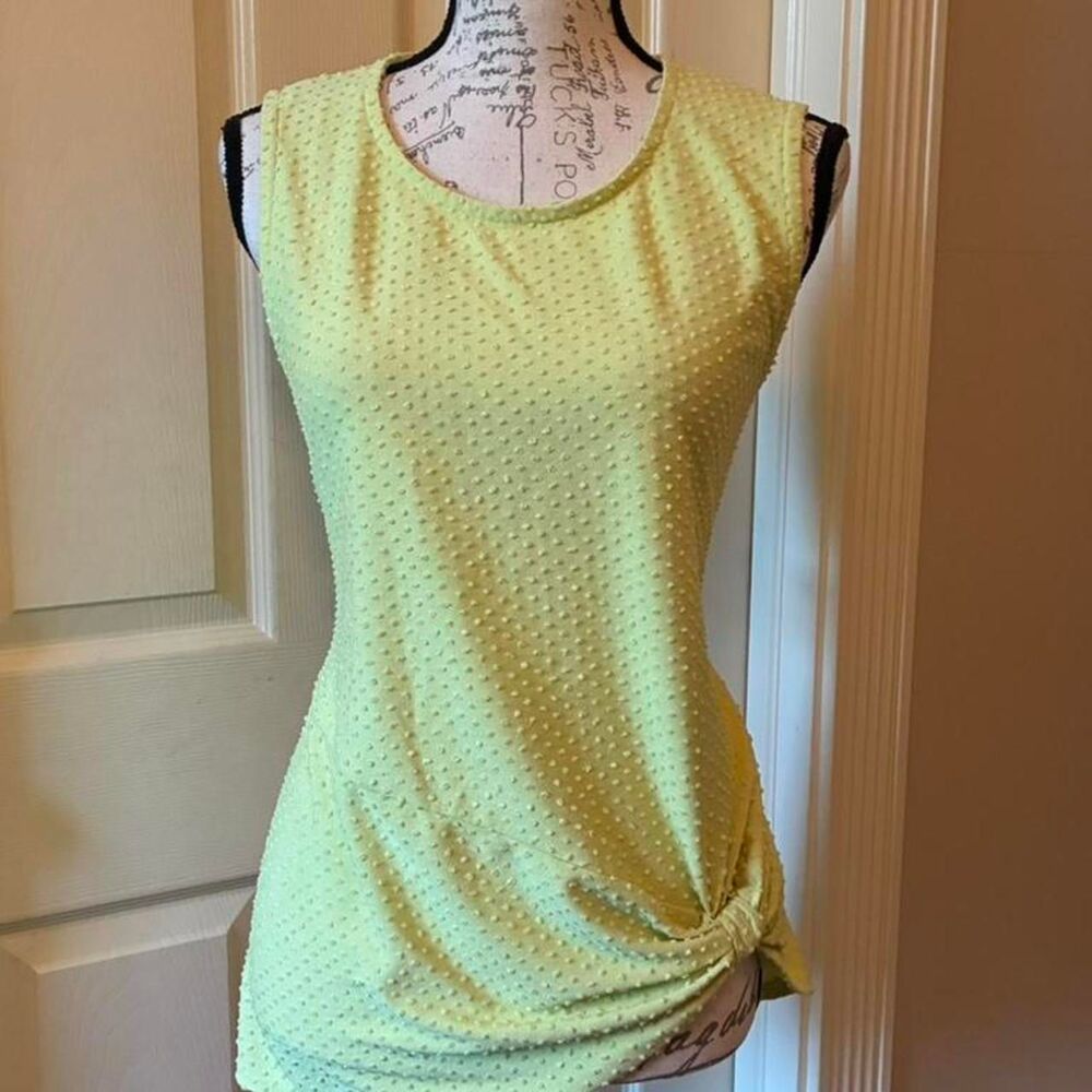 Andrea-jovine Women's Yellow and Green Vest